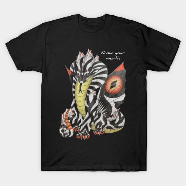 Queen of Snakes T-Shirt by Lycoris ArtSpark